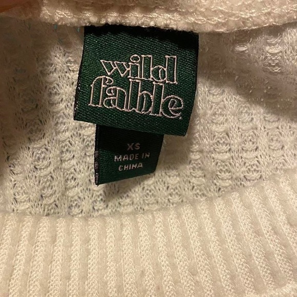Wild fable waffle knit long sleeve 💐 - Picture 4 of 4